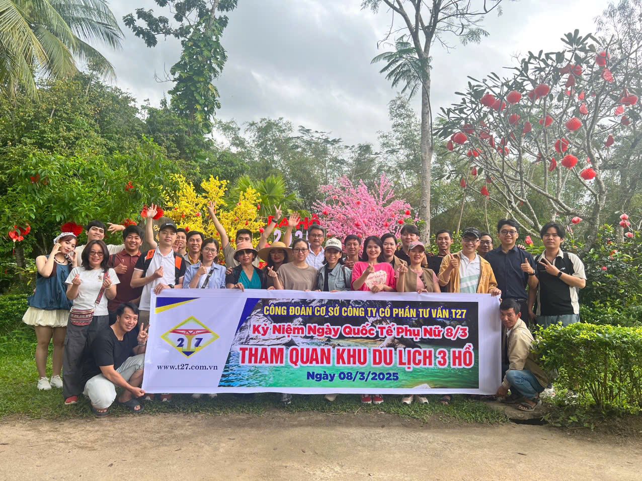 Ngày 8/3 tại Khu du lịch 3 Hồ